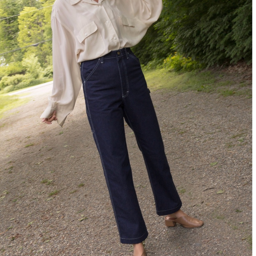 Jesse Kamm Handy Pant Style Vintage Painter Pants - Picture 5 of 14